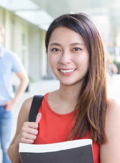 a female student of Modulo Language School